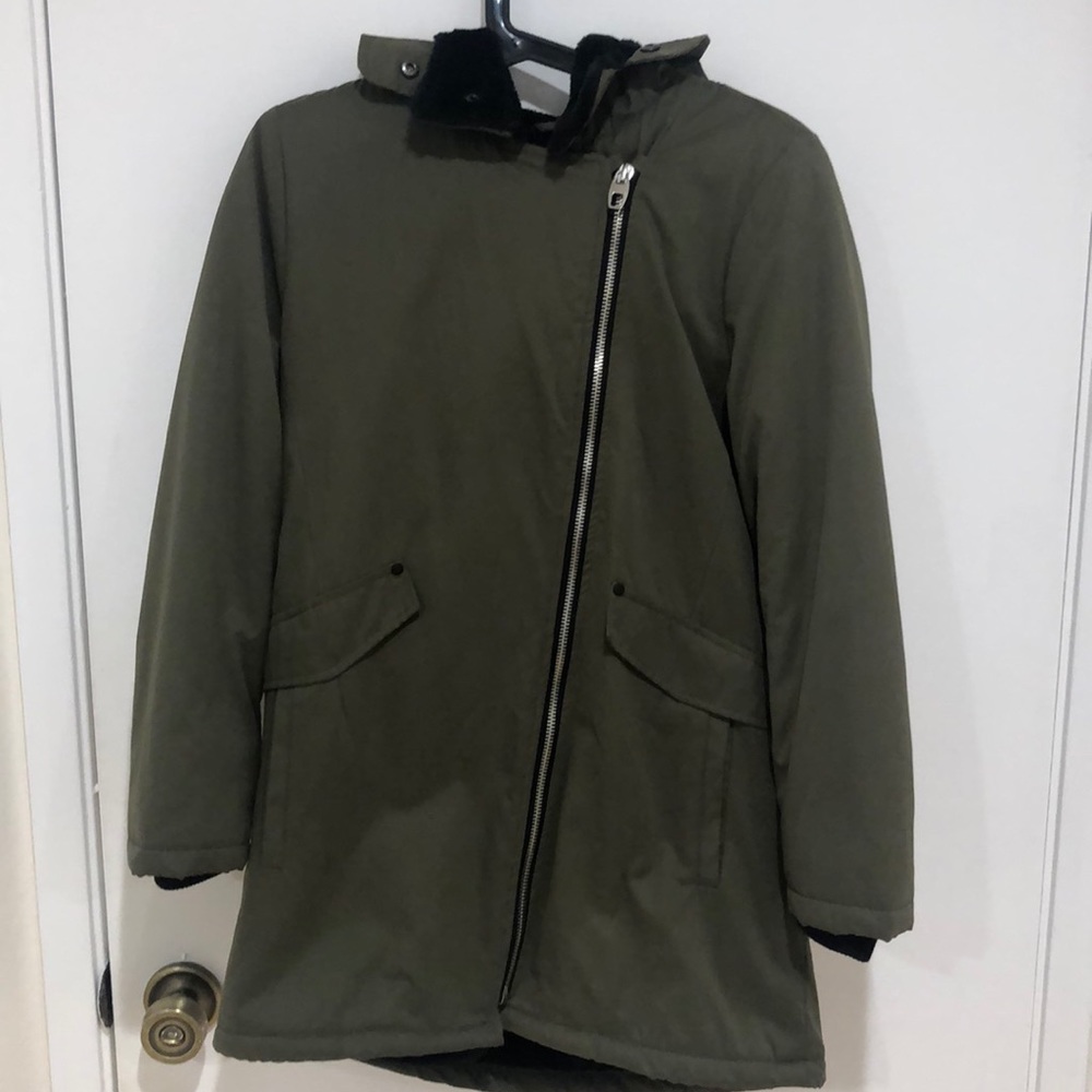 Zara Girl Outerwear Winter Fur jacket 11/12